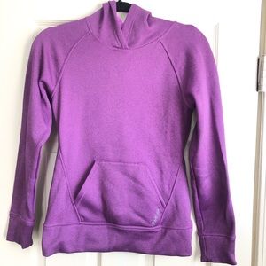 Cozy Comfy Soft Reebok Purple Hooded Sweater